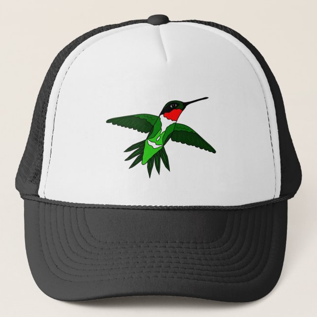 Hummingbird Hat-Har Attityd Truckerkeps (Framsida)
