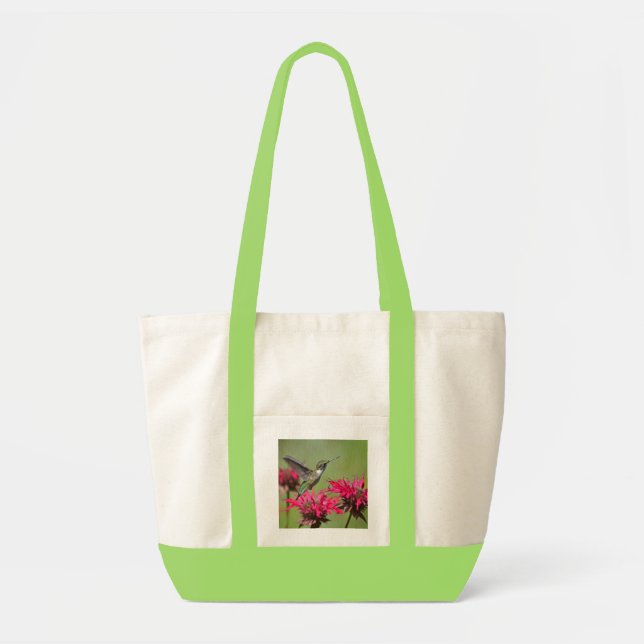 Hummingbird Haven Impulse Tote Tygkasse (Framsidan)
