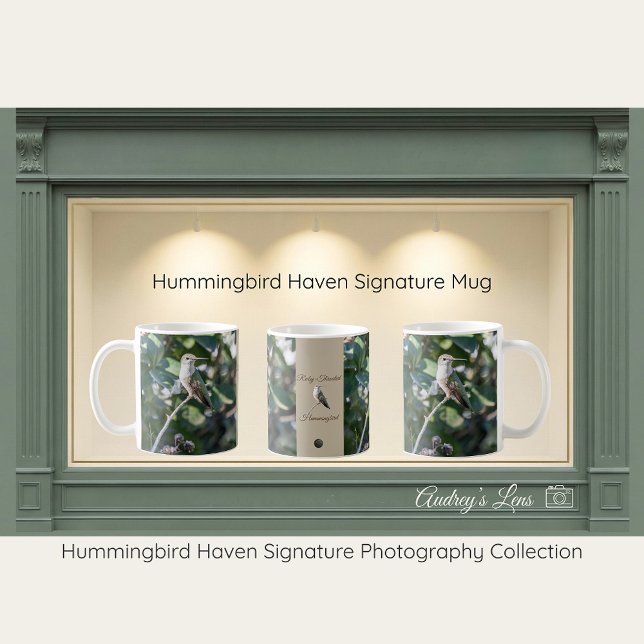 Hummingbird Haven Nature Mug Gift Kaffemugg (Skapare uppladdad)