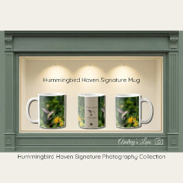 Hummingbird Haven Naturmugg-gåva Kaffemugg
