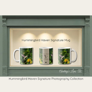 Hummingbird Haven Naturmugg-gåva Kaffemugg