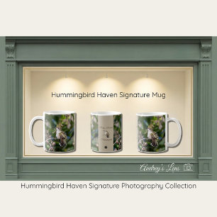 Hummingbird Haven Naturmugg-gåva Kaffemugg