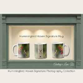 Hummingbird Haven Naturmugg-gåva Kaffemugg