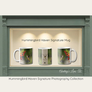 Hummingbird Haven Naturmugg-gåva Kaffemugg