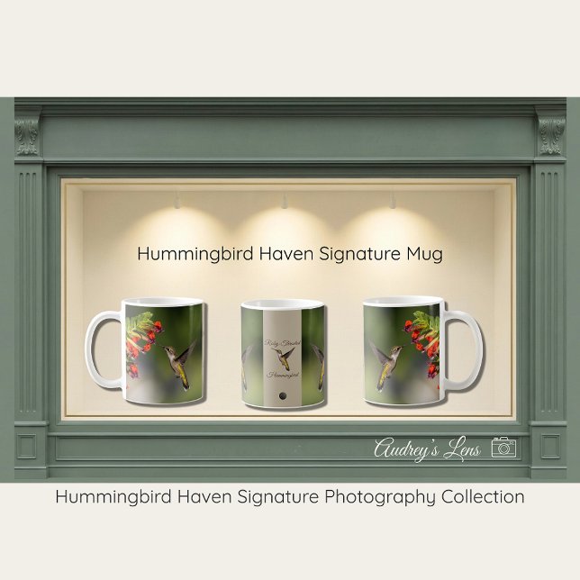 Hummingbird Haven Naturmugg-gåva Kaffemugg (Skapare uppladdad)