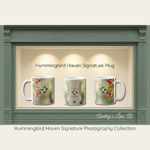 Hummingbird Haven Naturmugg-gåva Kaffemugg