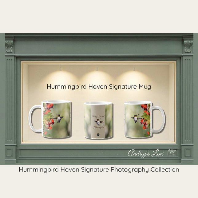 Hummingbird Haven Naturmugg-gåva Kaffemugg (Skapare uppladdad)