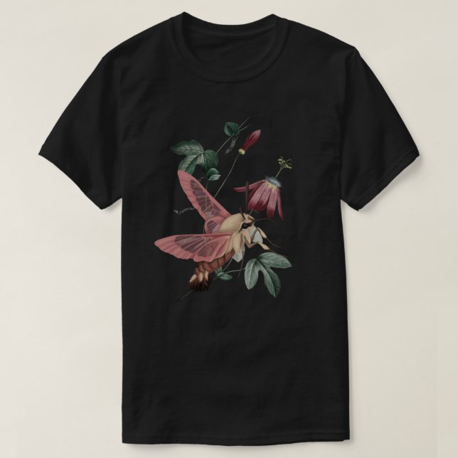 Hummingbird Hawk Moth T Shirt (Design framsida)