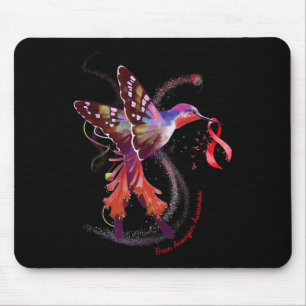 Hummingbird hold Burgundy Ribbon Brain Aneurysm Aw Musmatta