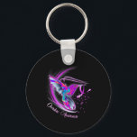 Hummingbird Holding Lila Ribbon Överdosering Aware Nyckelring<br><div class="desc">Hummingbird Lila Ribbon Överdosering Medvetenhet 1</div>