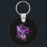 Hummingbird Holding Lila Ribbon Överdosering Aware Nyckelring<br><div class="desc">Hummingbird Lila Ribbon Överdosering Medvetenhet 1</div>