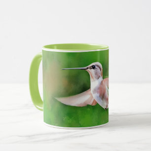 Hummingbird Hover Natature Art Mugg Kopp