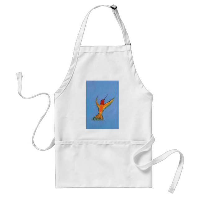 Hummingbird i blått förkläde (Framsidan)