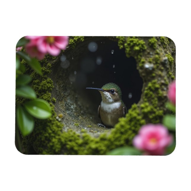Hummingbird i boet magnet (Horisontell)