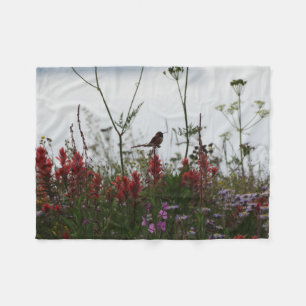 Hummingbird i Dusk Fleecefilt