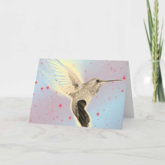 HUMMINGBIRD I FLYGPLAN-kort Kort (Framsida)