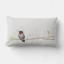 Hummingbird i Gren Lumbarkudde