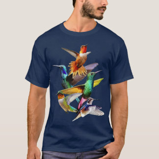 Hummingbird i Hummingbird Gift I Kärlek Humm T Shirt