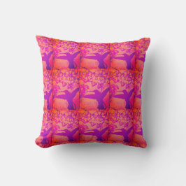 Hummingbird i Lavender Pillow Kudde