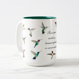 Hummingbird i Nordamerika-kaffe Mugg