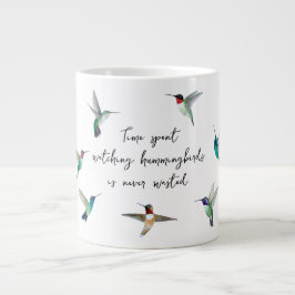 Hummingbird i Nordamerika-kaffe Mugg Jumbo Mugg