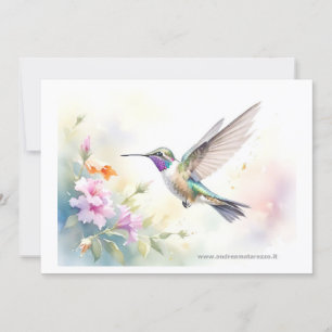 Hummingbird Inbjudningar