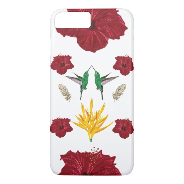 Hummingbird inspiration Case-Mate iPhone skal (Baksida)