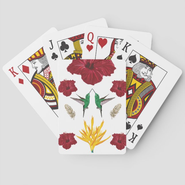 Hummingbird inspiration casinokort (Baksidan)