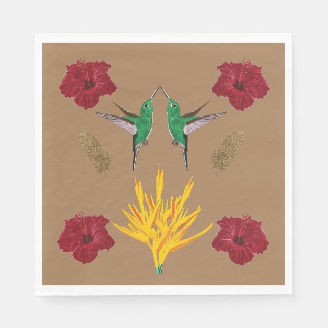 Hummingbird inspiration pappersservett (Framsidan)
