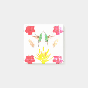 Hummingbird inspiration post-it block