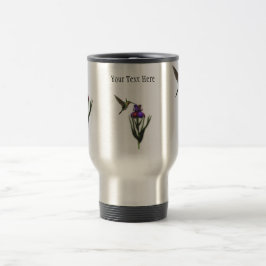 Hummingbird Iris Flower Resemugg