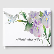 Hummingbird & Iris Guest Bok