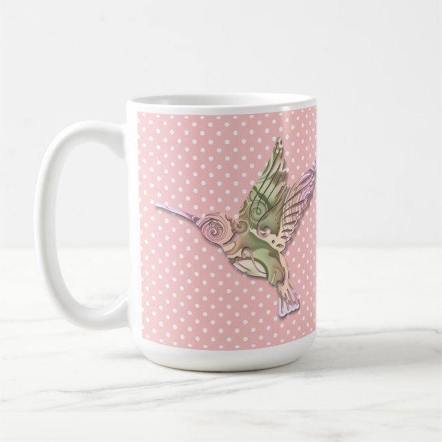 Hummingbird Joy Classic Mugg (Vänster)