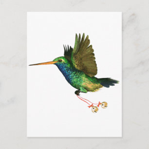 Hummingbird jul helg vykort