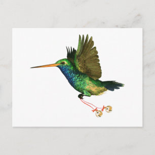 Hummingbird jul helg vykort