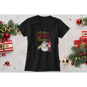 Hummingbird-Jul Shirt-I åt Santa's Cookies T Shirt