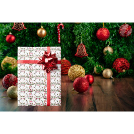 Hummingbird Jul Wrapping Papper Presentpapper