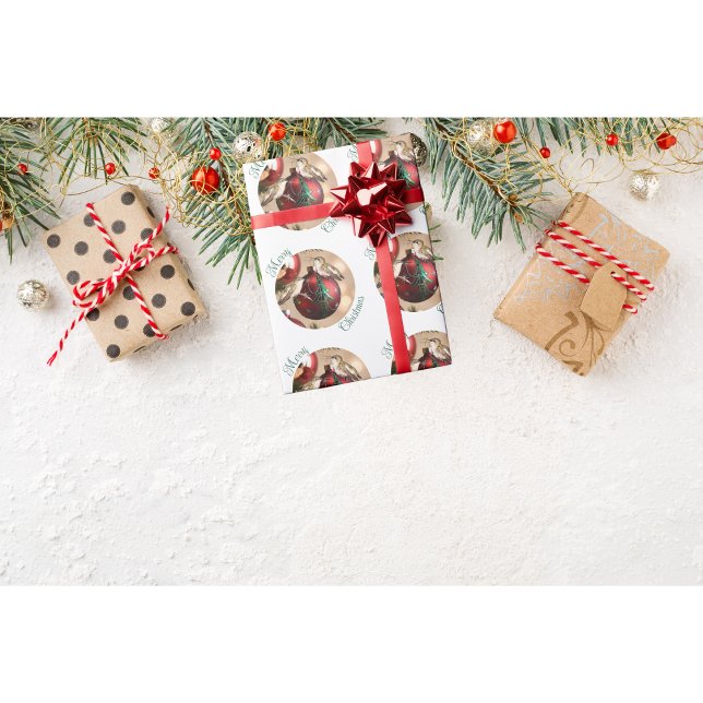 Hummingbird Jul Wrapping Papper Presentpapper (Skapare uppladdad)