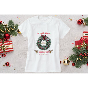 Hummingbird-julet Shirt-Kärlek T Shirt