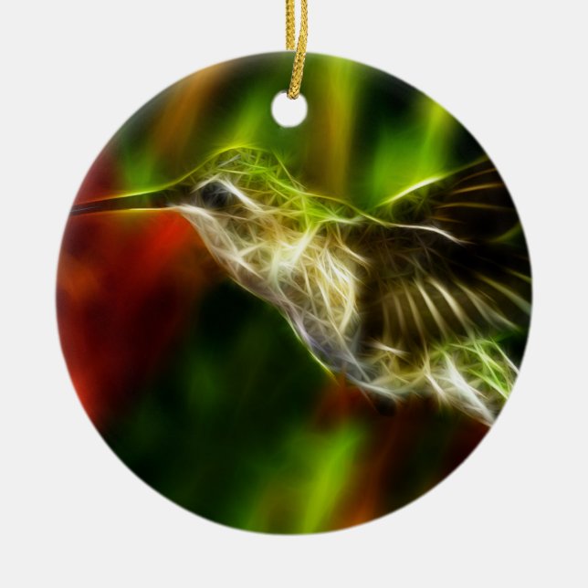 Hummingbird Julgransprydnad Keramik (Framsidan)