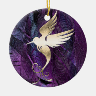 Hummingbird Julgransprydnad Keramik