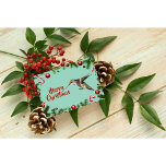 Hummingbird-julkort Kort<br><div class="desc">Hummingbird-julkort skapat med originalfoto taget av Audrey Creations</div>