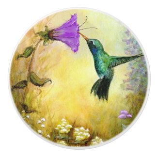 "Hummingbird" keramiskt knopp