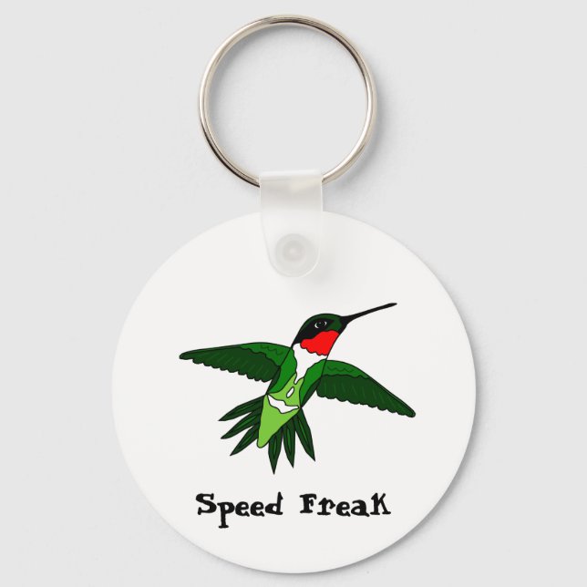 Hummingbird Keychain Nyckelring (Framsida)