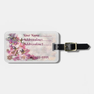 Hummingbird Lavender Jeweled Bagagebricka