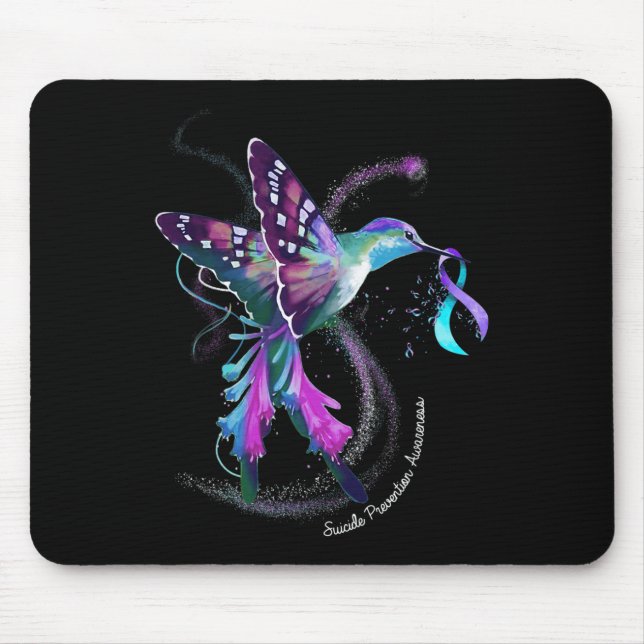 Hummingbird Lila Blue Ribbon Suiciences Prevention Musmatta (Framsidan)