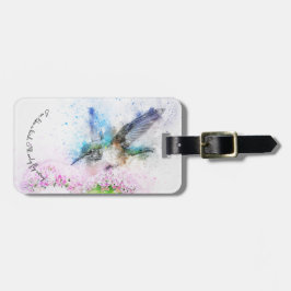 Hummingbird Luggage Tag Bagagebricka