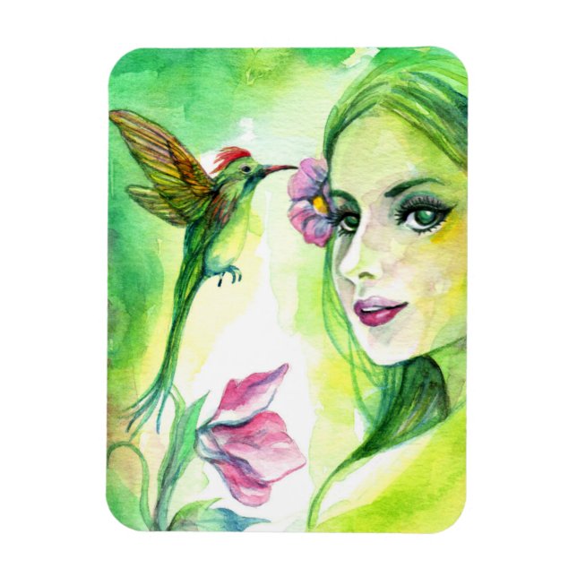 Hummingbird Magnet (Vertikal)