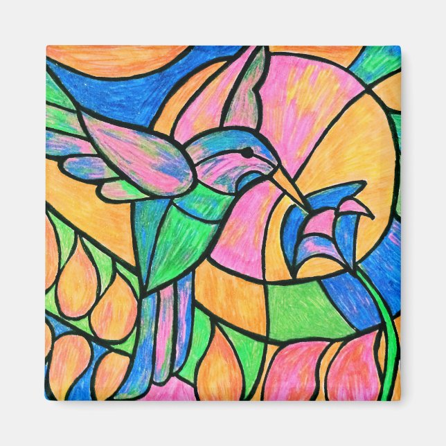 Hummingbird Magnet (Framsidan)
