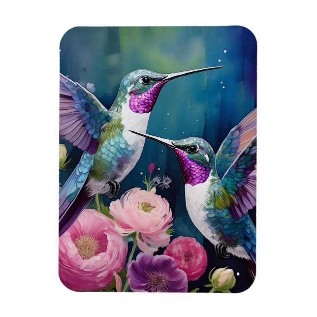 Hummingbird Magnet (Vertikal)